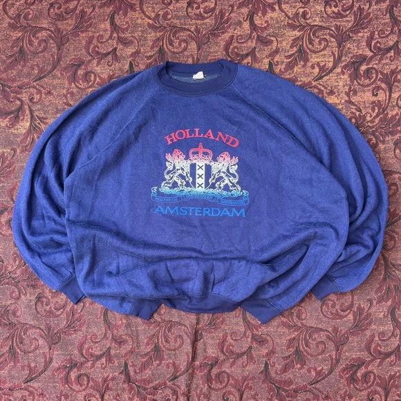 80s Holland Amsterdam Crewneck - Picture 1 of 5